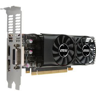 2GB MSI GeForce GTX 1050 2GT LP Aktiv PCIe 3.0 x16 (Retail)