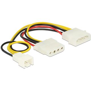 (&euro;27,60*/1m) 0.25m Delock Stromkabel Y-Stromadapterkabel