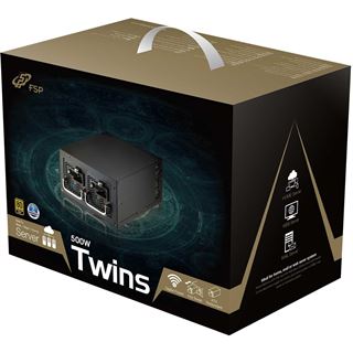 FSP Group Netzteil TWINS 500W Redundant PS2/ATX