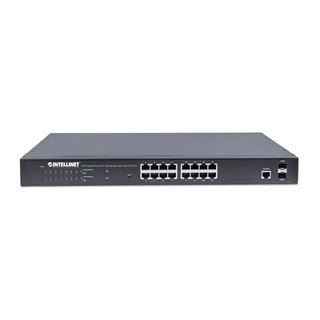 Intellinet Switch 16x Web-Managed 2 SFP-Ports 16x PoE+