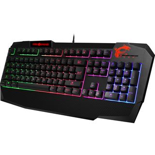 MSI Interceptor DS4200 USB Deutsch schwarz (kabelgebunden)