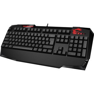 MSI Interceptor DS4200 USB Deutsch schwarz (kabelgebunden)