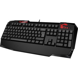 MSI Interceptor DS4200 USB Deutsch schwarz (kabelgebunden)