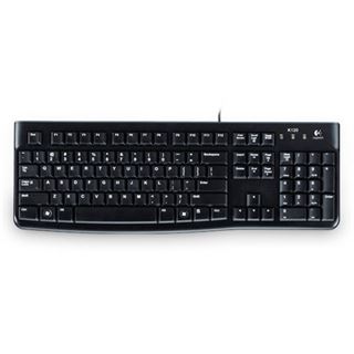 Logitech K120 Italienisch USB schwarz