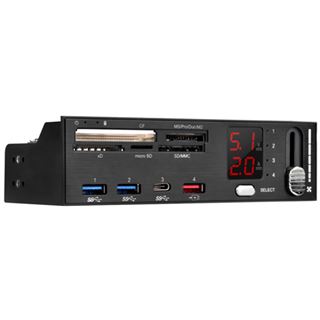 Silverstone SST-FP59 Kartenleser + USB Hub + Lüftersteuerung