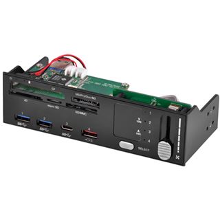 Silverstone SST-FP59 Kartenleser + USB Hub + Lüftersteuerung