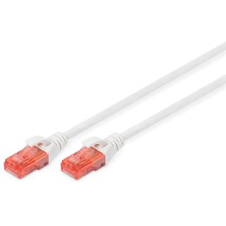 (&euro;2,45*/1m) 2.00m Digitus Cat. 6 Patchkabel U/UTP RJ45 Stecker