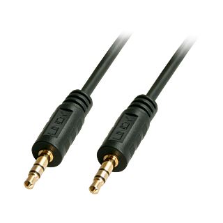 (&euro;2,30*/1m) 3.00m Lindy Audio Anschlusskabel 3.5mm Klinke