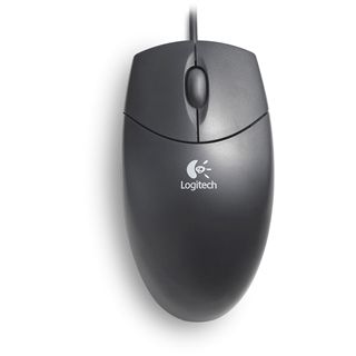 Logitech Optical Wheel Mouse USB schwarz bulk U96