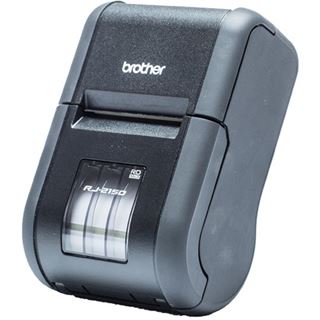 Brother RJ-2150 mobiler Beleg- und Etikettendrucker (Thermodirekt,