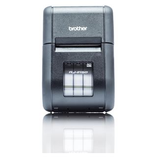 Brother RJ-2150 mobiler Beleg- und Etikettendrucker (Thermodirekt,