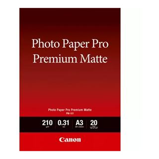 Canon Fotopapier Pro Premium PM-101 matt-glatt A3 (297 x 420mm) 210
