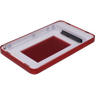 Inter-Tech GD-25609 2.5" (6,35cm) USB 3.0 Typ C rot