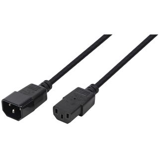 (€2,06*/1m) 1.80m LogiLink IEC Verlängerungskabel