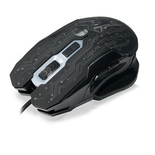 LogiLink Gaming ID0137 USB schwarz (kabelgebunden)