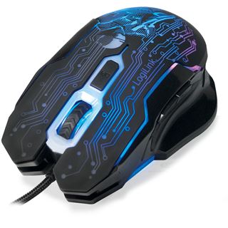 LogiLink Gaming ID0137 USB schwarz (kabelgebunden)