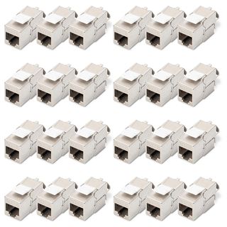 Digitus Keystone Modul RJ-45 Buchse via Verlegekabel Cat6a, 24er-Pack