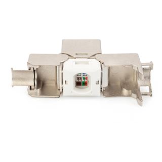 Digitus Keystone Modul RJ-45 Buchse via Verlegekabel Cat6a, 24er-Pack