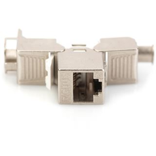 Digitus Keystone Modul RJ-45 Buchse via Verlegekabel Cat6a, 24er-Pack