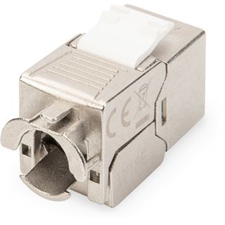 Digitus Keystone Modul RJ-45 Buchse via Verlegekabel Cat6a, 24er-Pack