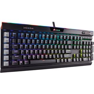 Corsair K95 RGB Platinum CHERRY MX RGB Brown USB Deutsch schwarz