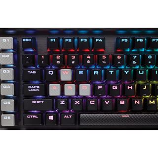 Corsair K95 RGB Platinum CHERRY MX RGB Brown USB Deutsch schwarz