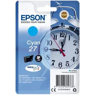 Epson Singlepack Durabrite Ultra Cyan 3.6ml