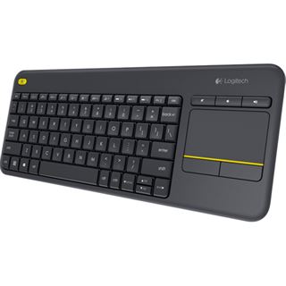 Logitech K400 Plus USB Schweizer Deutsch schwarz (kabellos)