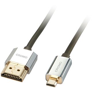 (&euro;9,95*/1m) 2.00m Lindy HDMI2.0 Anschlusskabel Cromo