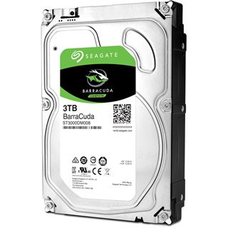 3000GB Seagate BarraCuda ST3000DM008 64MB 3.5" (8.9cm) SATA 6Gb/s