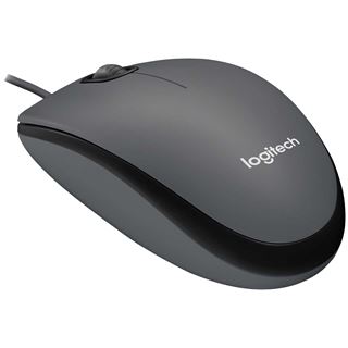 Logitech M100 USB dunkelgrau (kabelgebunden)