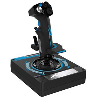 Logitech G Saitek Pro Flight X-56 Rhino H.O.T.A.S. USB schwarz/blau PC