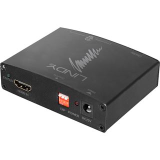 Lindy HDMI 4K Audio Extractor TosLink und Analog Stereo Ausgabe