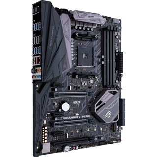 Asus ROG Crosshair VI Hero AMD X370 So.AM4 Dual Channel DDR4 ATX