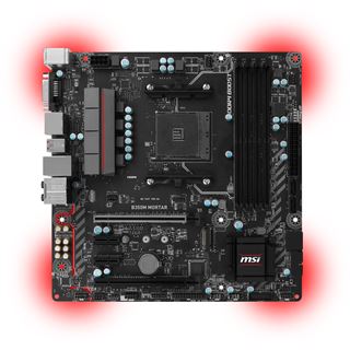 MSI B350M MORTAR AMD B350 So.AM4 Dual Channel DDR4 mATX Retail