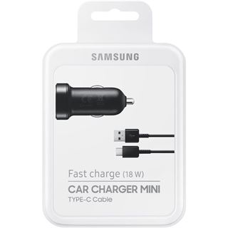 Samsung Kfz-Mini-USB-Adapter Schnellladefunktion inkl. Kabel Typ A