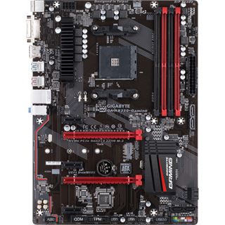 Gigabyte GA-AB350-Gaming AMD B350 So.AM4 Dual Channel DDR4 ATX Retail