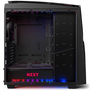 NZXT Noctis 450 ROG mit Sichtfenster Midi Tower ohne Netzteil Gunmetal