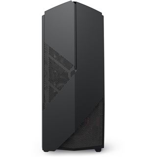 NZXT Noctis 450 ROG mit Sichtfenster Midi Tower ohne Netzteil Gunmetal