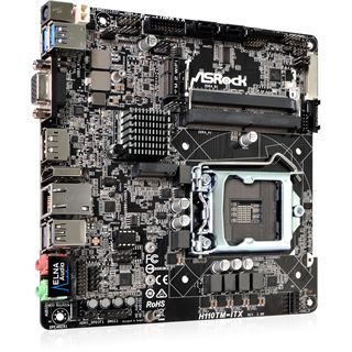 ASRock H110TM-ITX R2.0 Intel H110 So.1151 Dual Channel DDR4 Thin