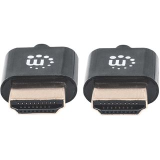 (€7,17*/1m) 1.80m Manhattan HDMI Anschlusskabel Slim