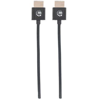 (€12,90*/1m) 1.00m Manhattan HDMI Anschlusskabel Slim