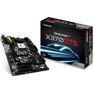 Biostar X370GT5 AMD X370 So.AM4 Dual Channel DDR4 ATX Retail