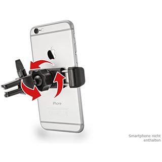 WEDO Smartphone-KFZ-Klemmhalter "Clip-it", schwarz
