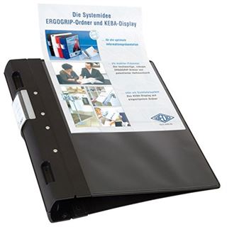WEDO ERGOGRIP Pr&auml;sentations-Ordner, 56 mm, schwarz