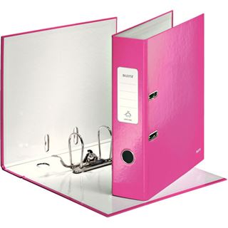 Leitz Ordner WOW, 180 Grad, DIN A4, 80 mm, pink