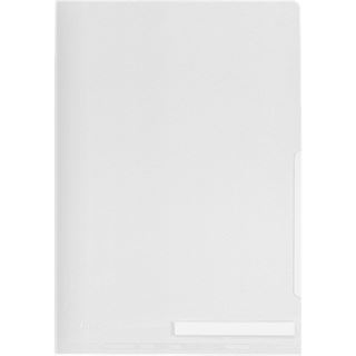 Leitz Sichth&uuml;lle Maxi, A4, PVC, genarbt, 0,20 mm fenster unten