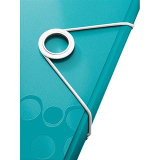 Leitz Projektmappe WOW, A4, PP, 6 F&auml;cher, eisblau