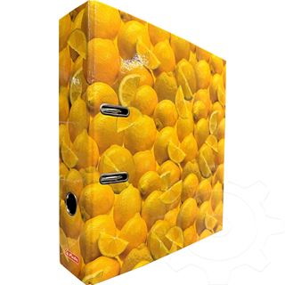 herlitz Motivordner maX.file Zitronen, A4, R&uuml;ckenbr: 80 mm