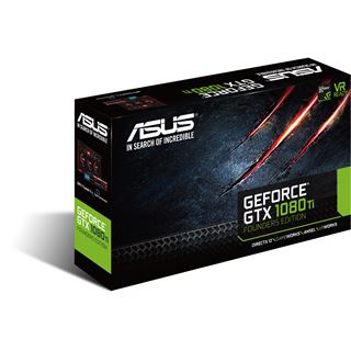 11GB Asus GeForce GTX 1080 Ti Founders Edition Aktiv PCIe 3.0 x16